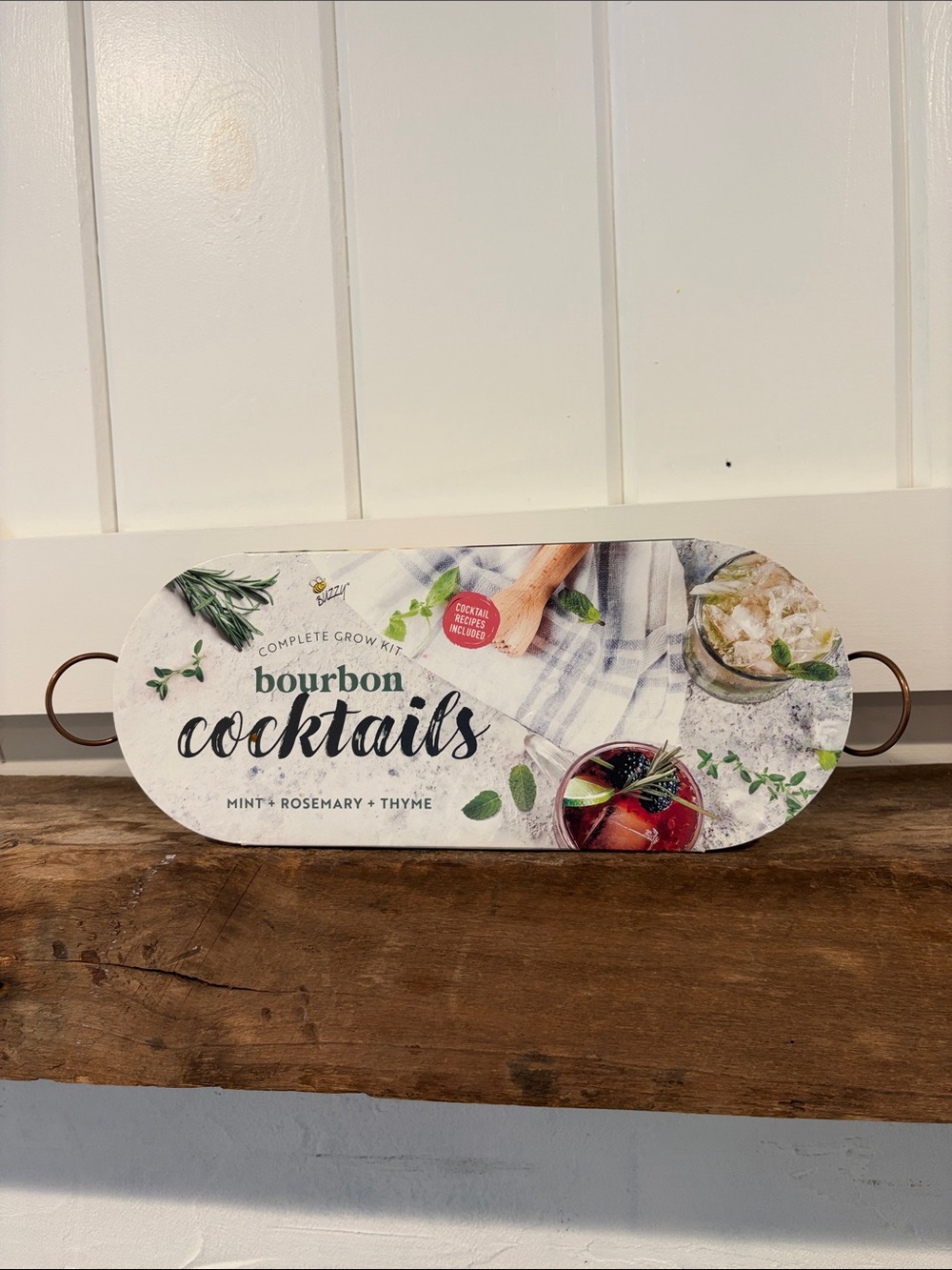 Bourbon Cocktails Grow Kit - Mint Rosemary Thyme
